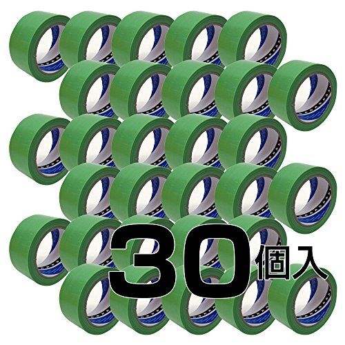 【箱売り】寺岡製作所 TERAOKA NO.4140 Pカットテープ 建築・塗装養生テープ 若葉 50ミリX25M(30巻入り)送料無料