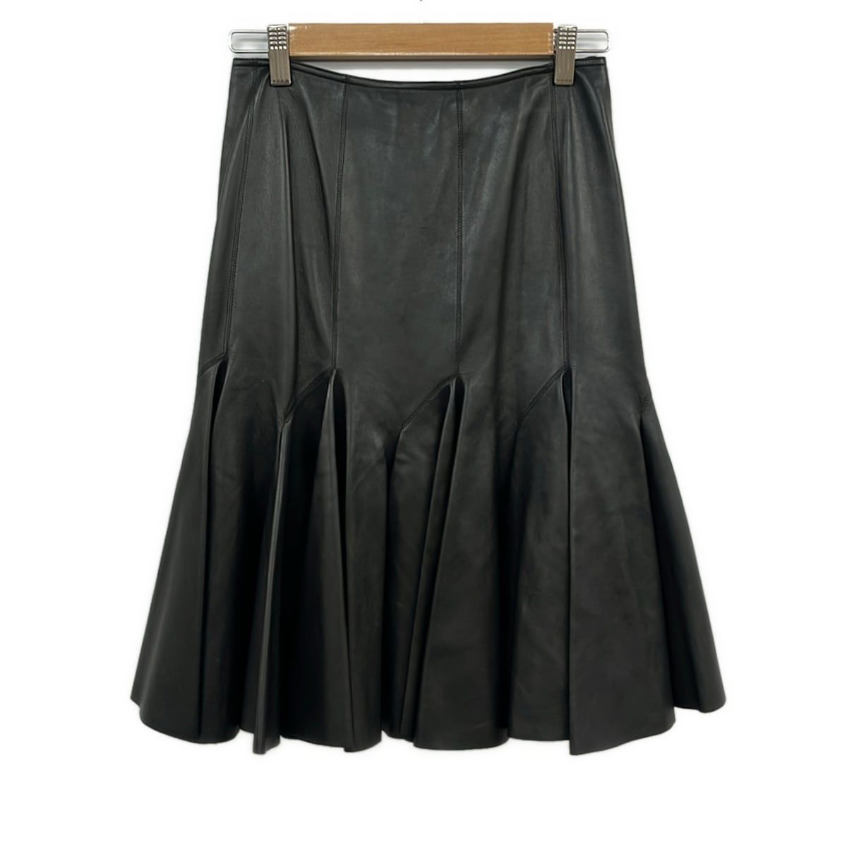 ALAIA(アライア) スカート サイズ40 M レディース - 黒 ひざ丈 - メルカリ