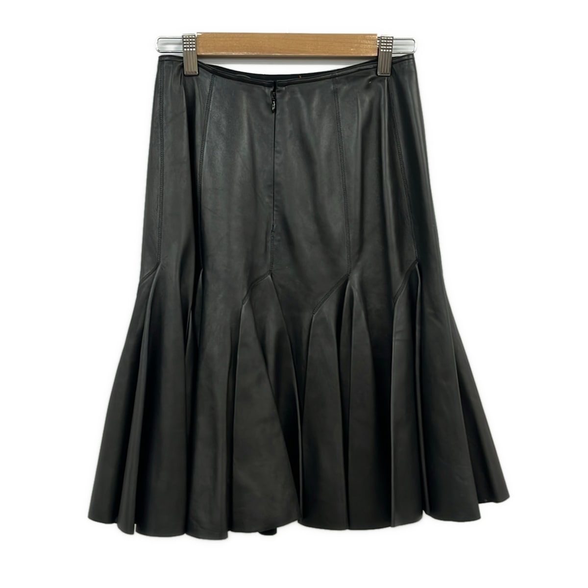 ALAIA(アライア) スカート サイズ40 M レディース - 黒 ひざ丈 - メルカリ