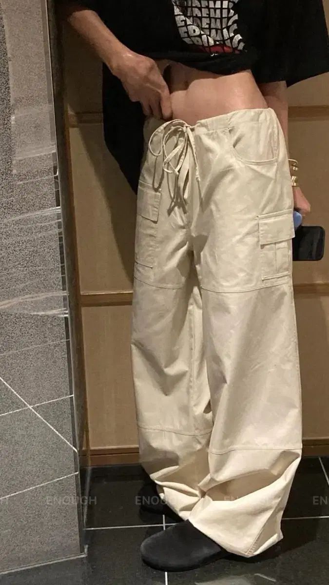 OUTFIT ニワパンツ ベージュ