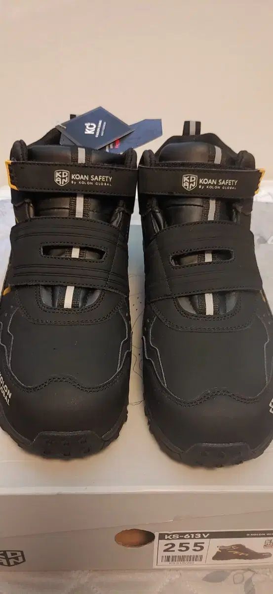(新品) KOLONSPORT コーロンスポーツ KS-613V ベルクロ 安全靴 255ミリ 新作