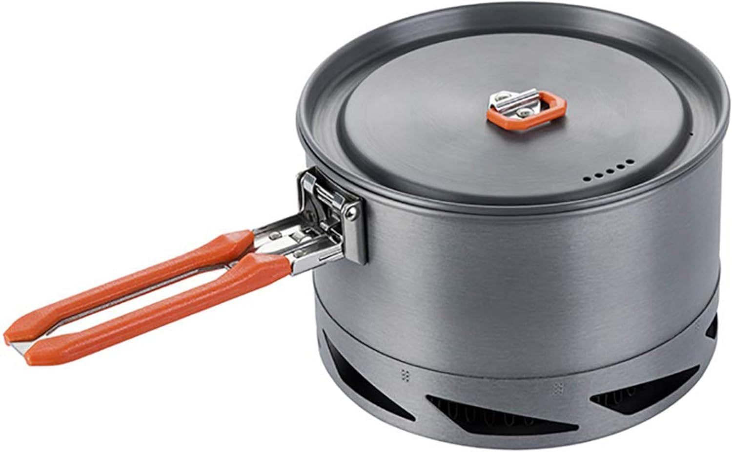 Fire-Maple キャンプポット クッカー 1.5L アルミニウム ヒートエクスチェンジャー コンパクト 軽量 鍋 大容量 蓋付き 登山 テント泊 アウトドア キャンプ用品 調理器具★ 6d9829f8