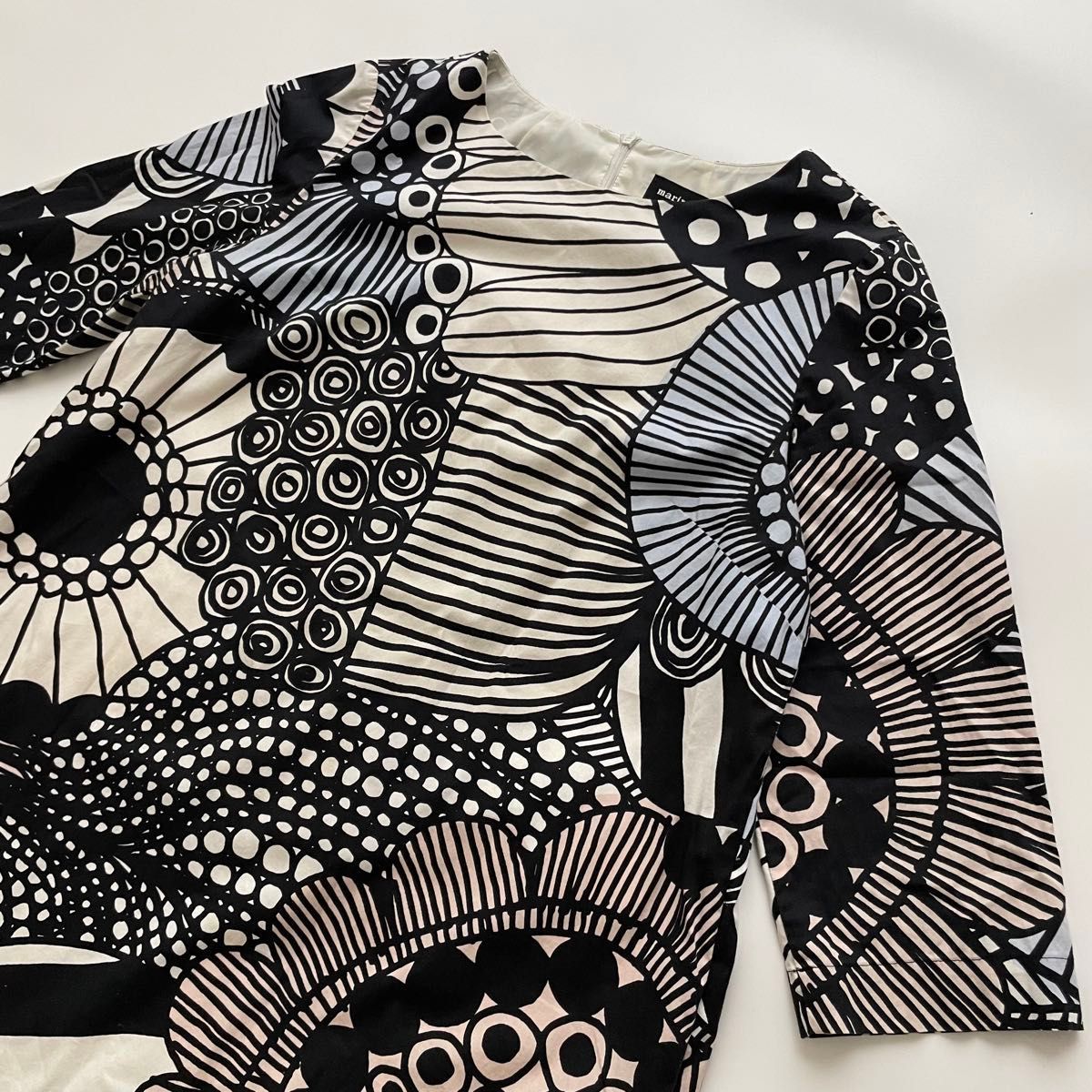 マリメッコ シイルトラプータルハ ワンピース 38 marimekko - メルカリ