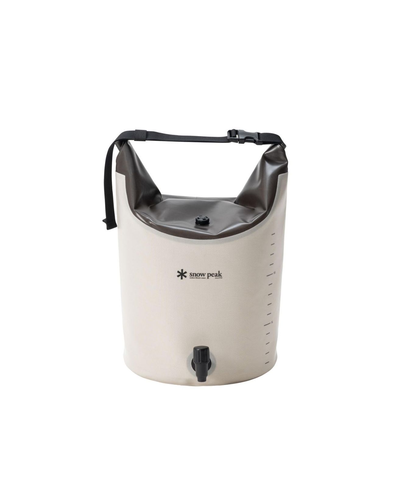 蛇口折りたたみ可能 ウォーターバッグ キャンプ タンク ジャグ アウトドア FP-130 peak)ソフトウォータージャグ BBQ スノーピーク(snow