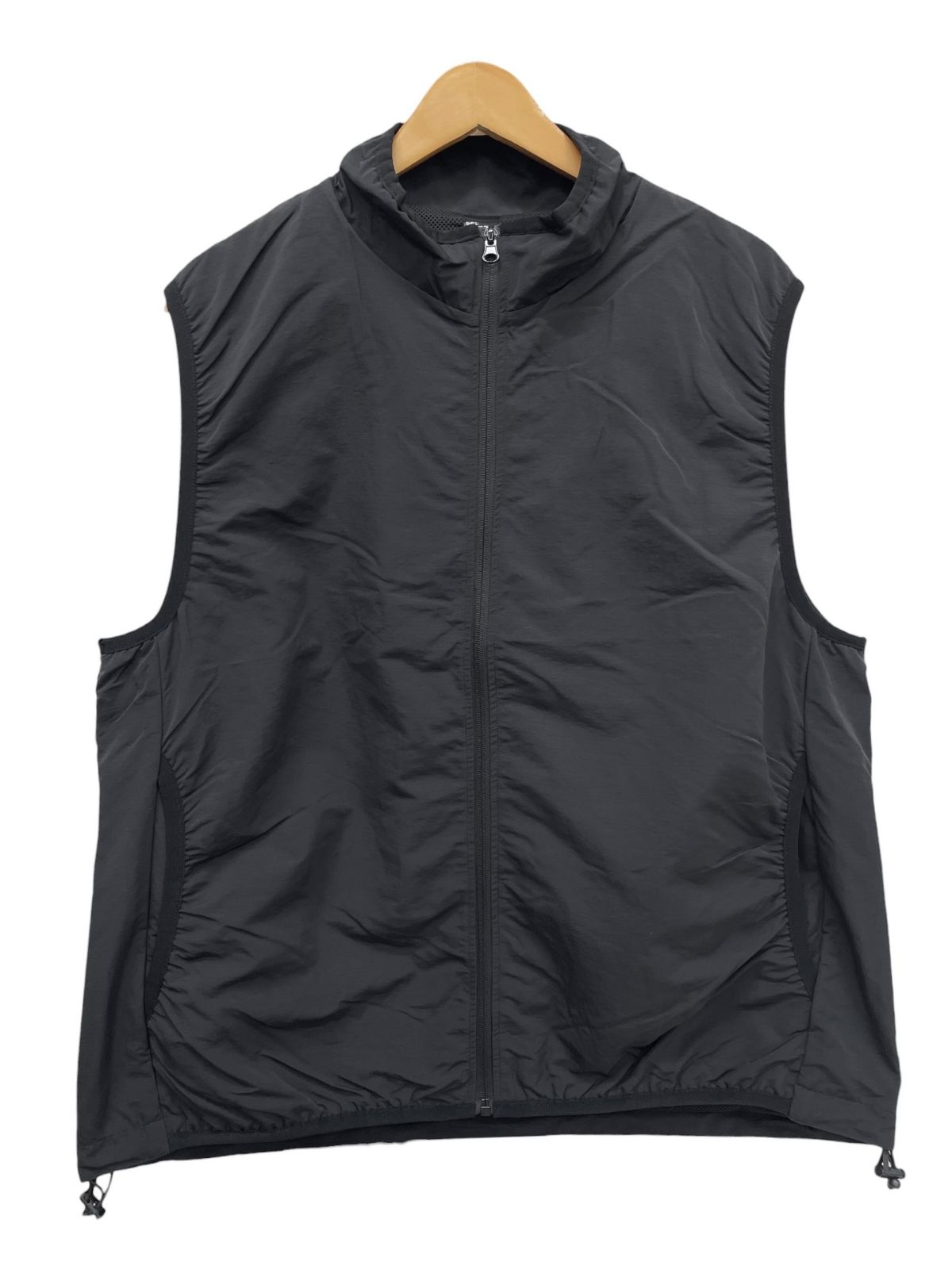 BEIMAR (ビーマー) 別注 Nylon Light Weight Packable Vest ナイロンベスト パッカブル WB103MPV-Z M ブラック メンズ/028