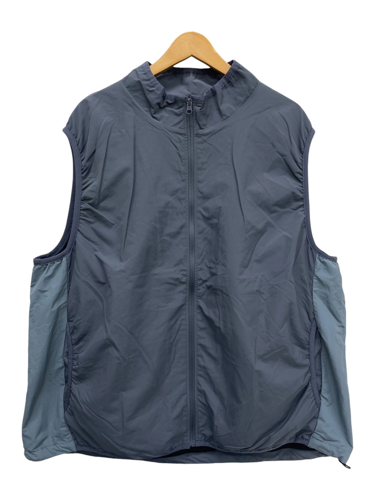 BEIMAR (ビーマー) 別注 Nylon Light Weight Packable Vest ナイロンベスト WB103MPV-Z XL アイスグレー メンズ/028