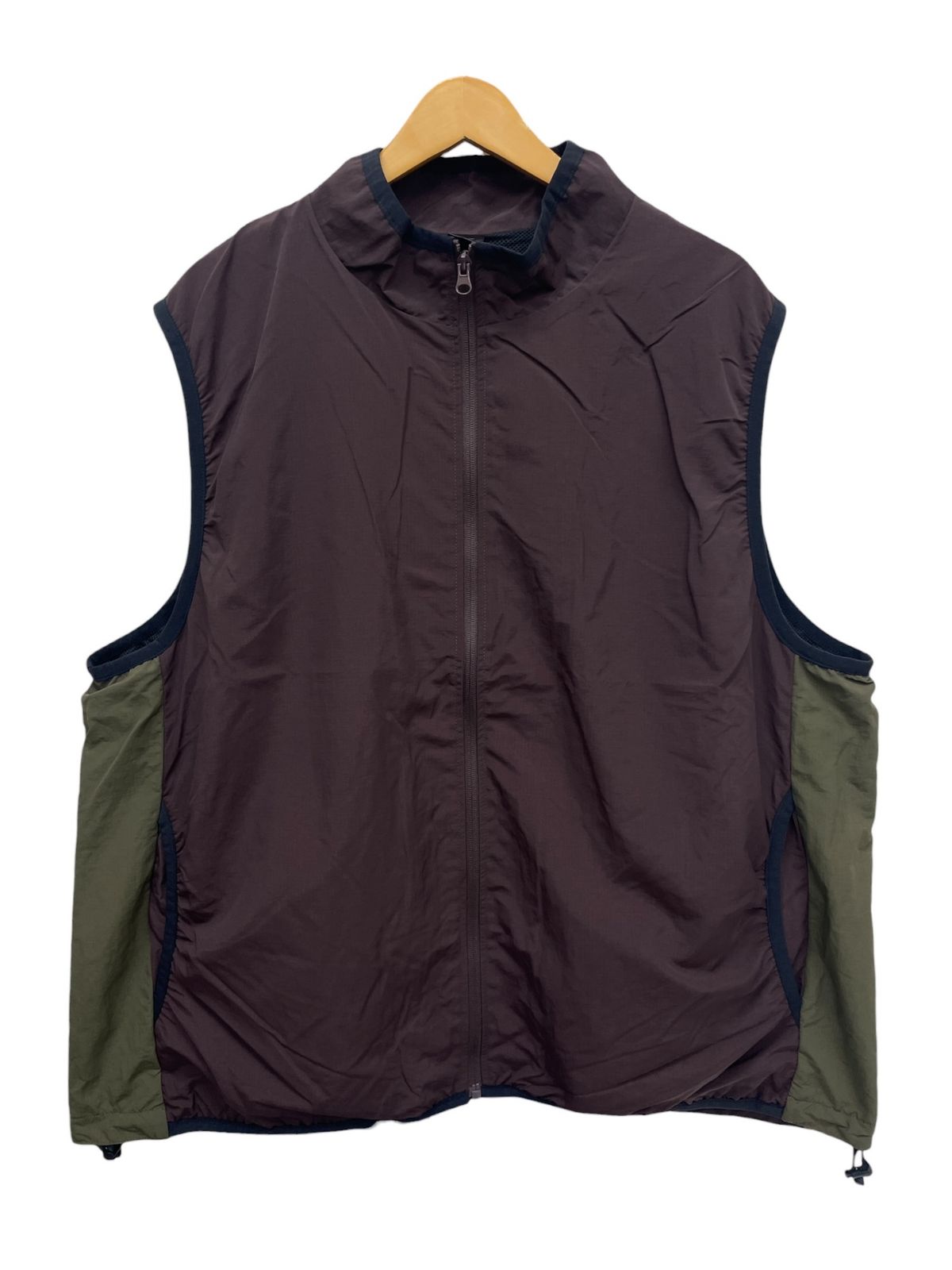 BEIMAR (ビーマー) 別注 Nylon Light Weight Packable Vest ナイロンベスト パッカブル WB103MPV-Z L クレイブラウン メンズ/028