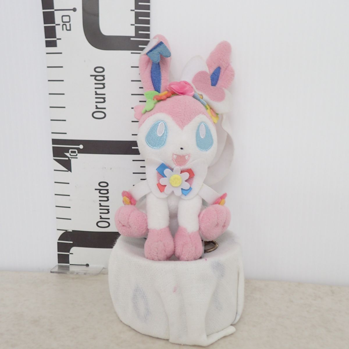 未使用タグつき｜ポケモン　 ニンフィア　マスコット　Pokémontime ポケモンセンター マスコット ニンフィア Pokemon Easter 紙タグ無