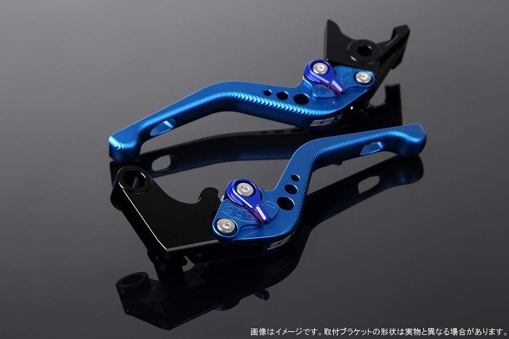新品 SSK スピードラ アジャストレバーセット 3Dショート レバー本体カラー:マットブルー アジャスターカラー:マットブルー HONDA ADV150 KF38