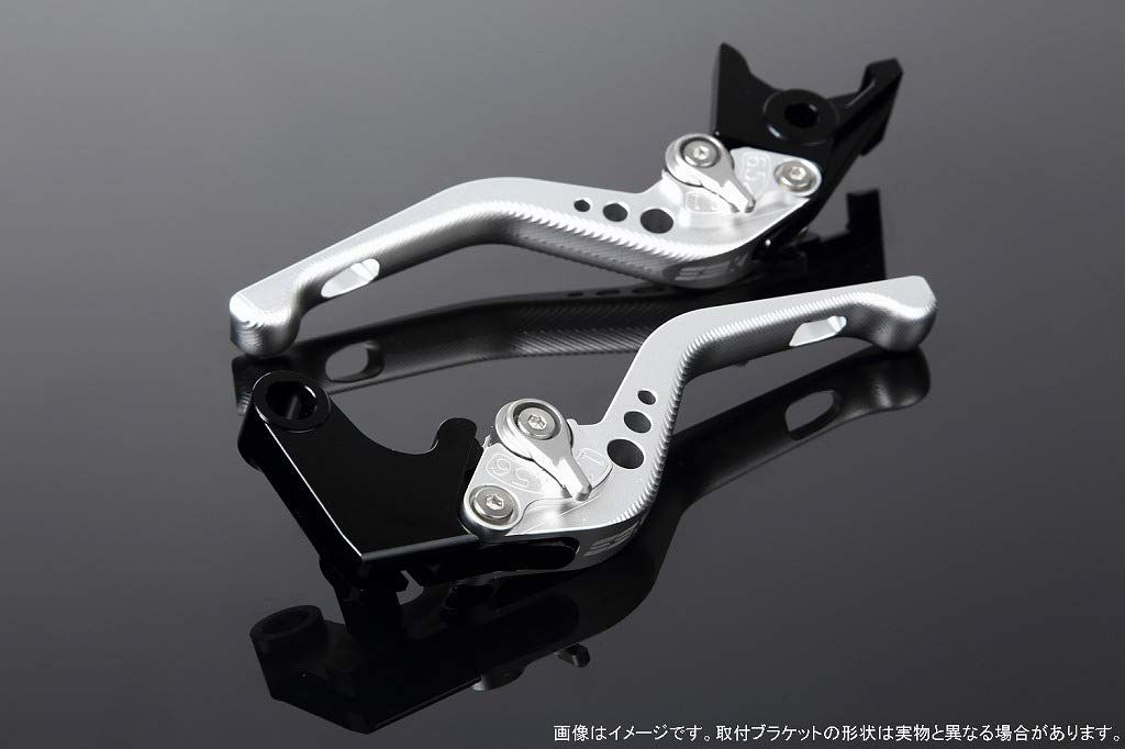 新品 SSK スピードラ アジャストレバーセット 3Dショート レバー本体カラー:マットシルバー アジャスターカラー:マットシルバー SUZUKI GSX-S125/GSX-R125 2017-2019