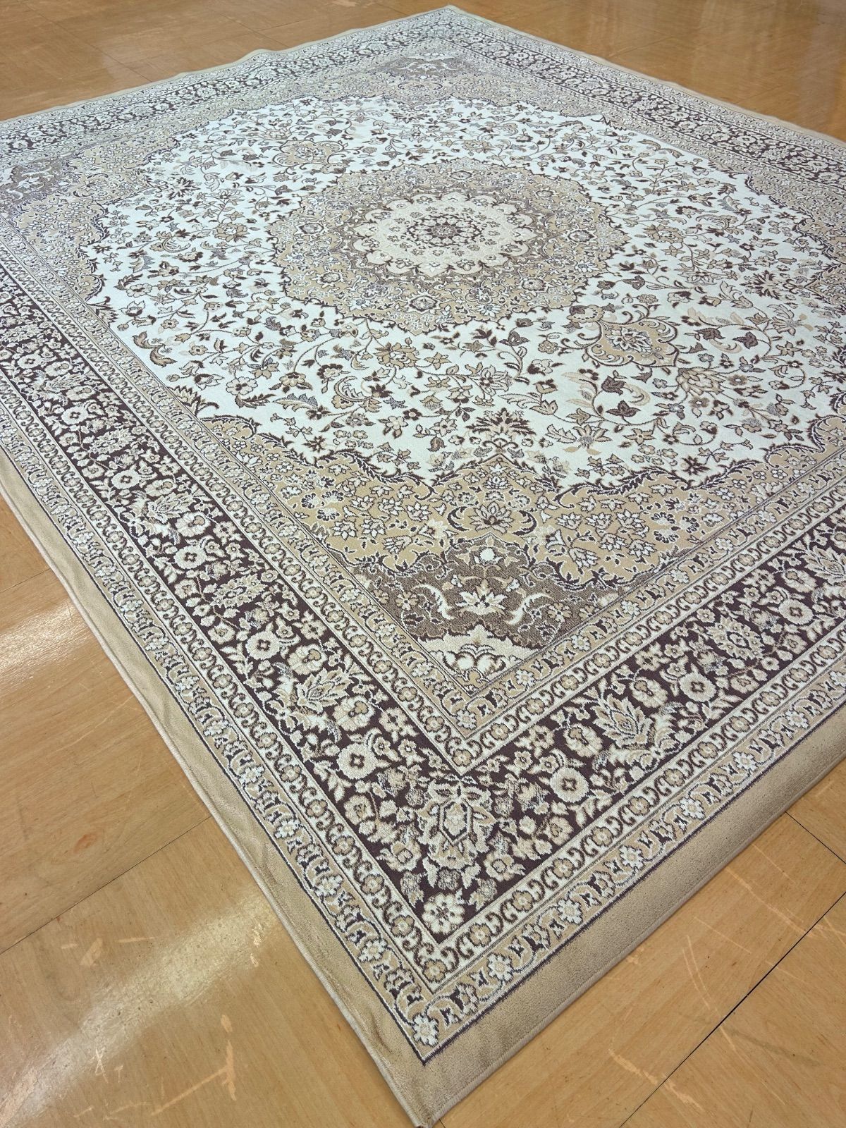 オリエンタルカーペット 未使用品】オリエントラグ 絨毯 カーペット 大判 約200X250㎝ ベルギー