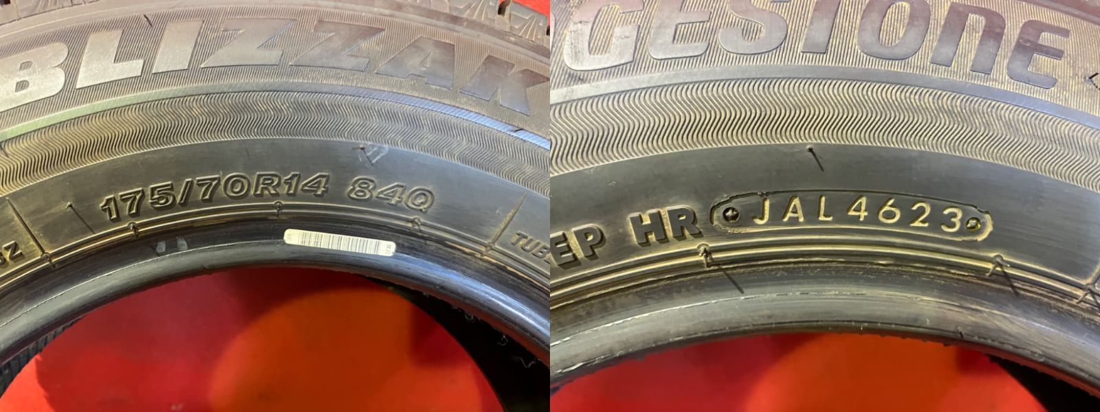 中古スタッドレスタイヤ【175/70R14 BRIDGESTONE VRX3】 4本SET - メルカリ