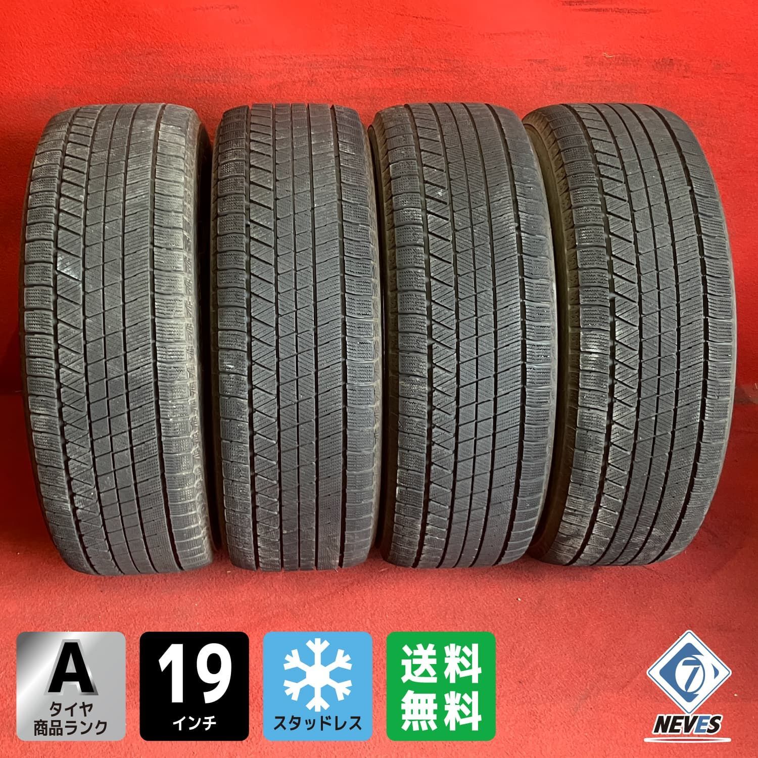中古スタッドレスタイヤ【225/55R19 BRIDGESTONE VRX3】 4本SET - メルカリ