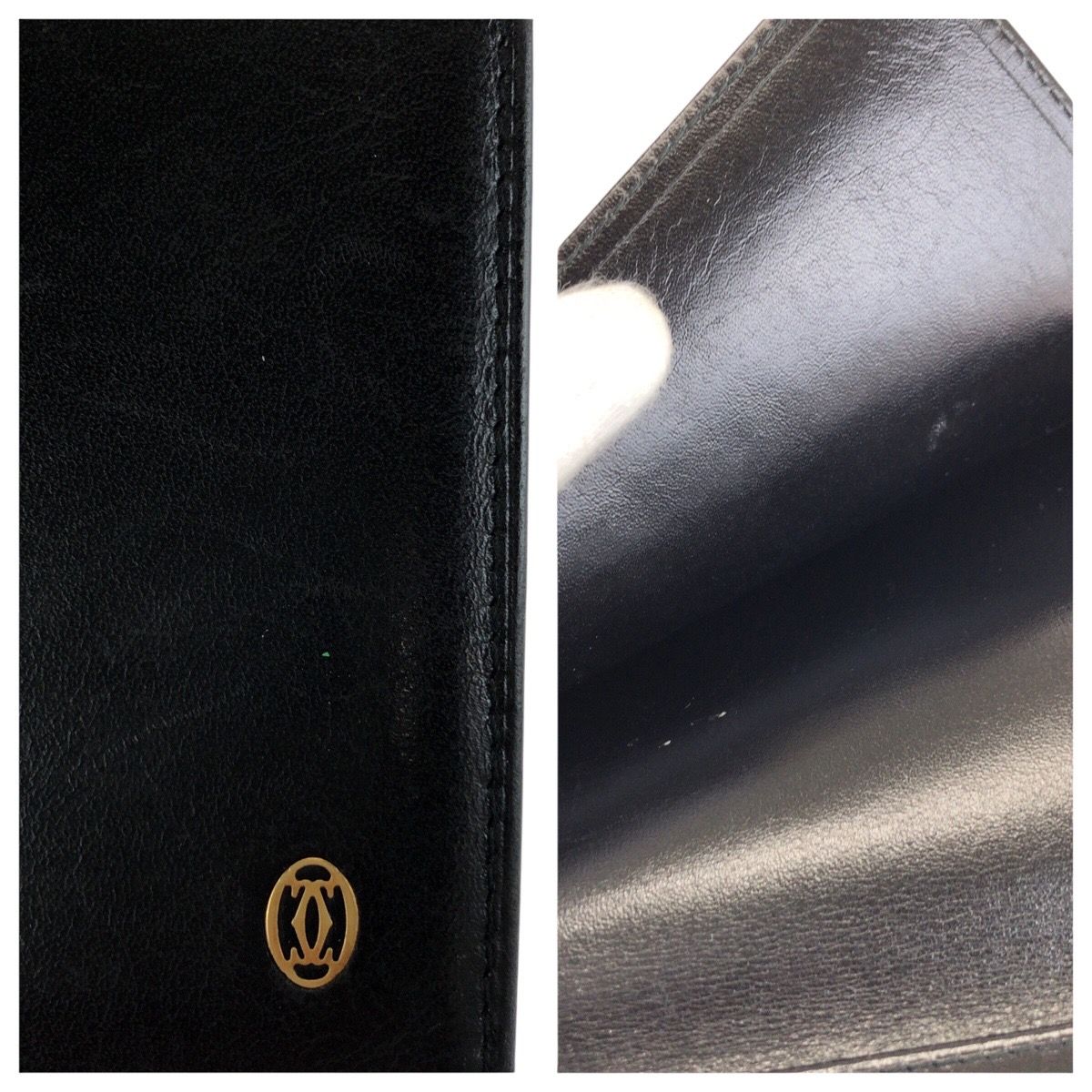 CARTIER カルティエ パシャ ドゥ カルティエ ブラック 黒 ゴールド金具 