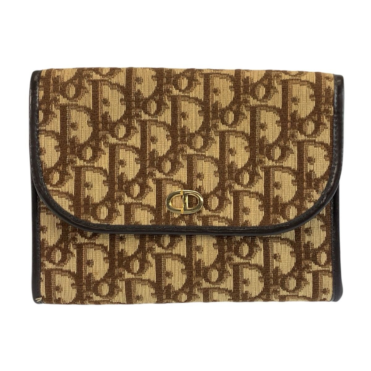 美品 Christian Dior クリスチャンディオール トロッター ブラウン