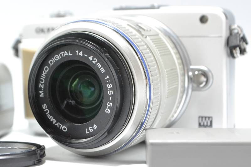 ■【動作品】オリンパス OLYMPUS PEN Mini E-PM2 ホワイト ショット数：8566
