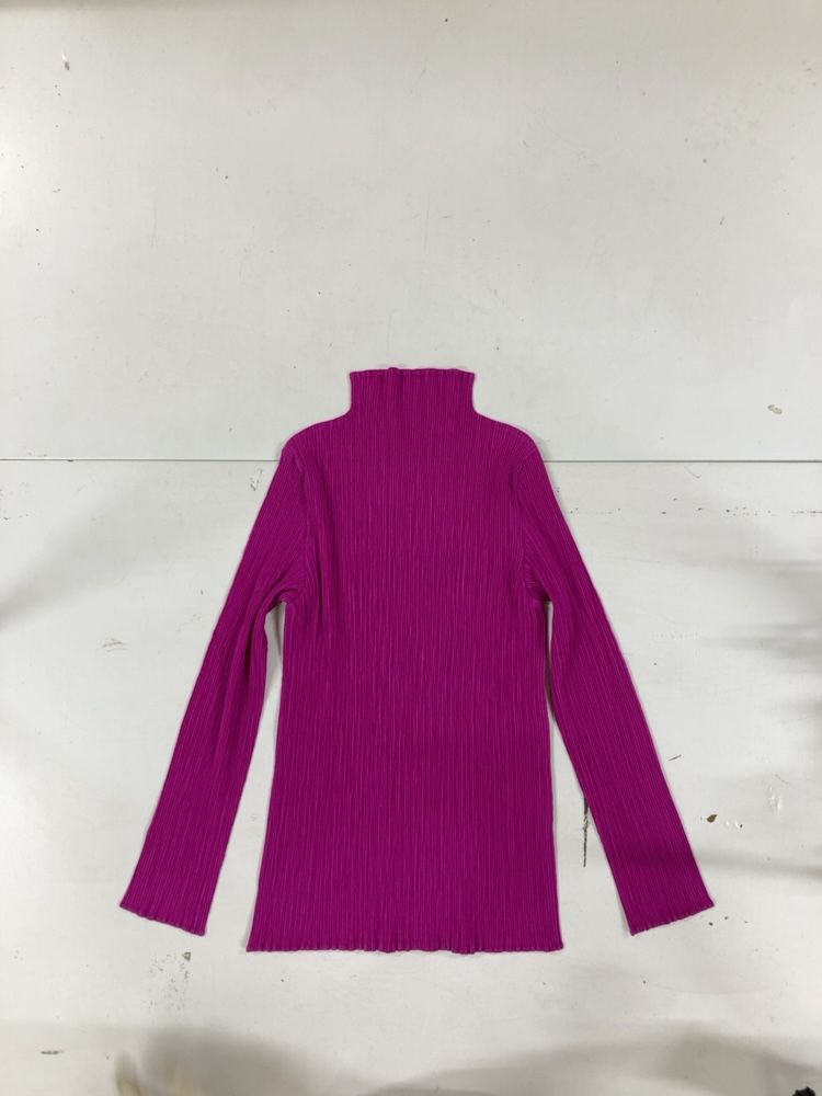 ISSEY MIYAKE イッセイミヤケ プリーツ 長袖 タートル カットソー