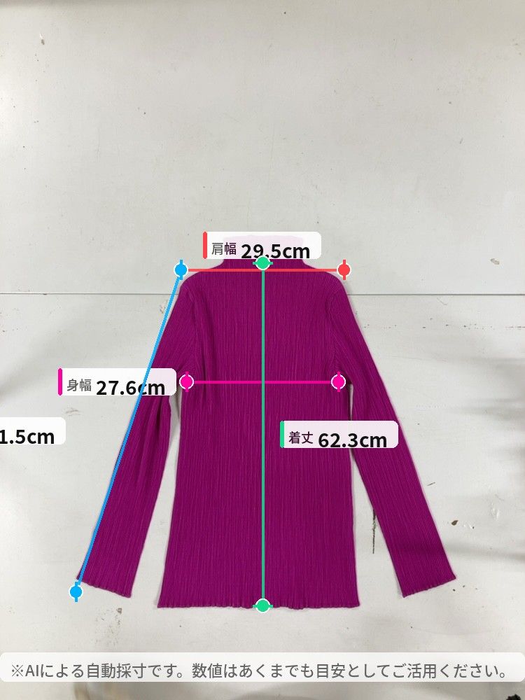 ISSEY MIYAKE イッセイミヤケ プリーツ 長袖 タートル カットソー