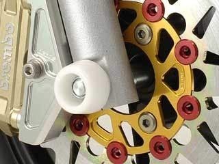 新品 アグラス(AGRAS) フロントアクスルプロテクター コーンタイプ ホワイト MONKEY Z50J MONKEY BAJA MONKEY R/RT[モンキー] 343-100-J0W