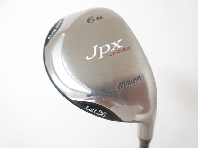 中古 レディース ミズノ JPX LADIES ユーティリティ 6U 26度 L JP 右用 ゴルフクラブ