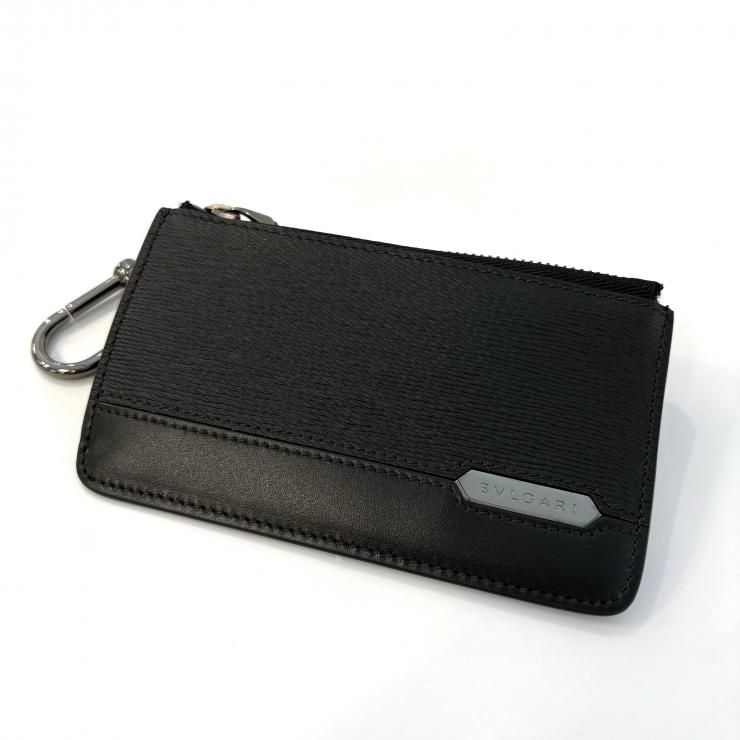 極美品 BVLGARI ブルガリ ケース セルペンティ スカリエマン 黒 ブルガリ BVLGARI セルペンティ スカリエ マン 282774 BLK キーリング