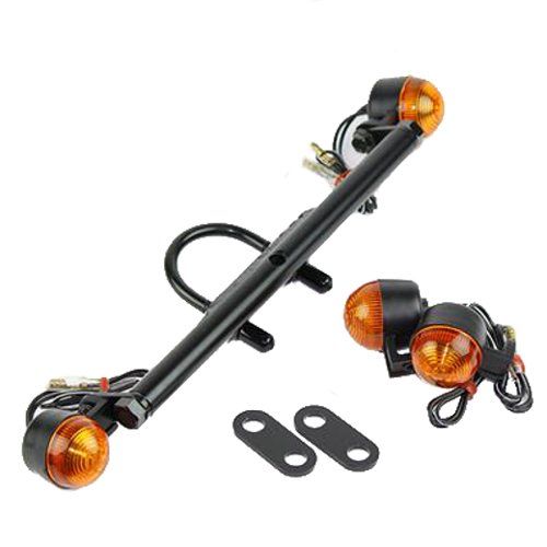 新品 グッズ(GOODS) ダウンマウントウインカーキット(ロング) スモールラバー SR400/500 61-89590-LSR