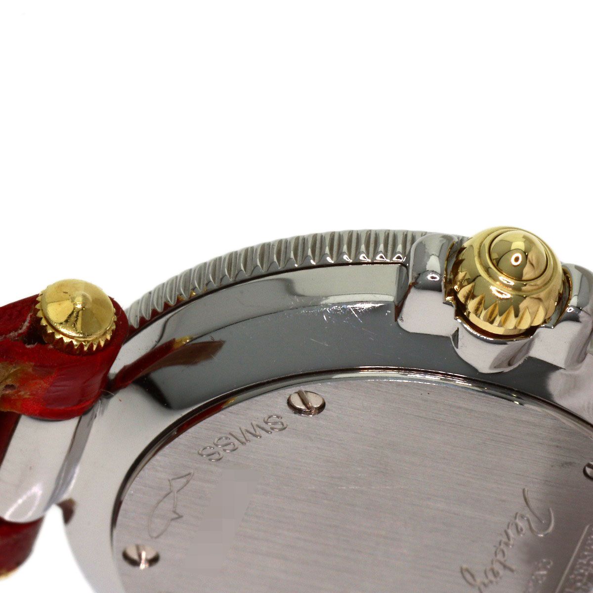 JAEGER-LECOULTRE ジャガー・ルクルト 441.5.01 ランデブー 1P ダイヤモンド 腕時計 SS クロコダイル レディース [中古]｜詳細画像
