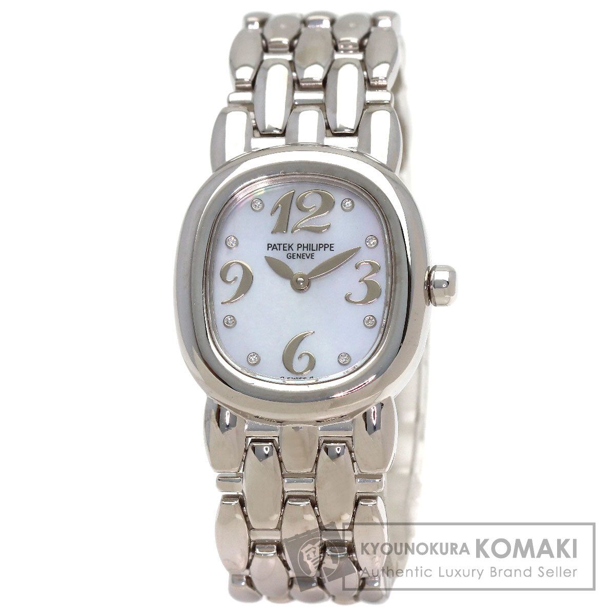 PATEK PHILIPPE パテックフィリップ 480/1 ゴールデンエリプス 腕時計 K18WG K18WG レディース [中古]
