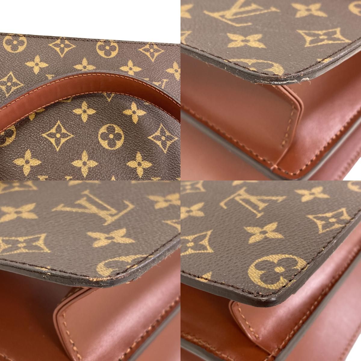ルイヴィトン M51190 ハンドバッグ ブラウン  LOUIS VUITTON コンコルド モノグラム LOUIS VUITTON ルイヴィトン M51190 コンコルド ハンドバッグ