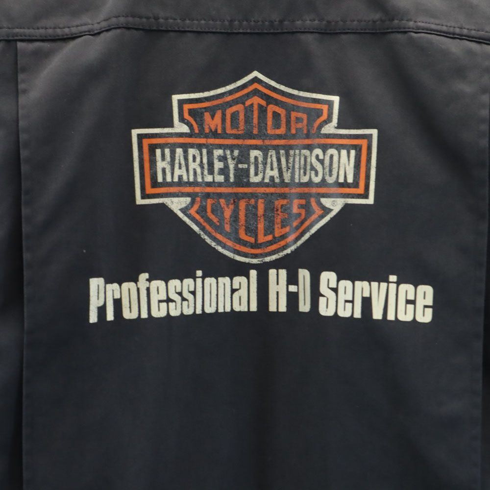 HARLEY DAVIDSON ハーレーダビッドソン 日本製 作業 メカニック 長袖