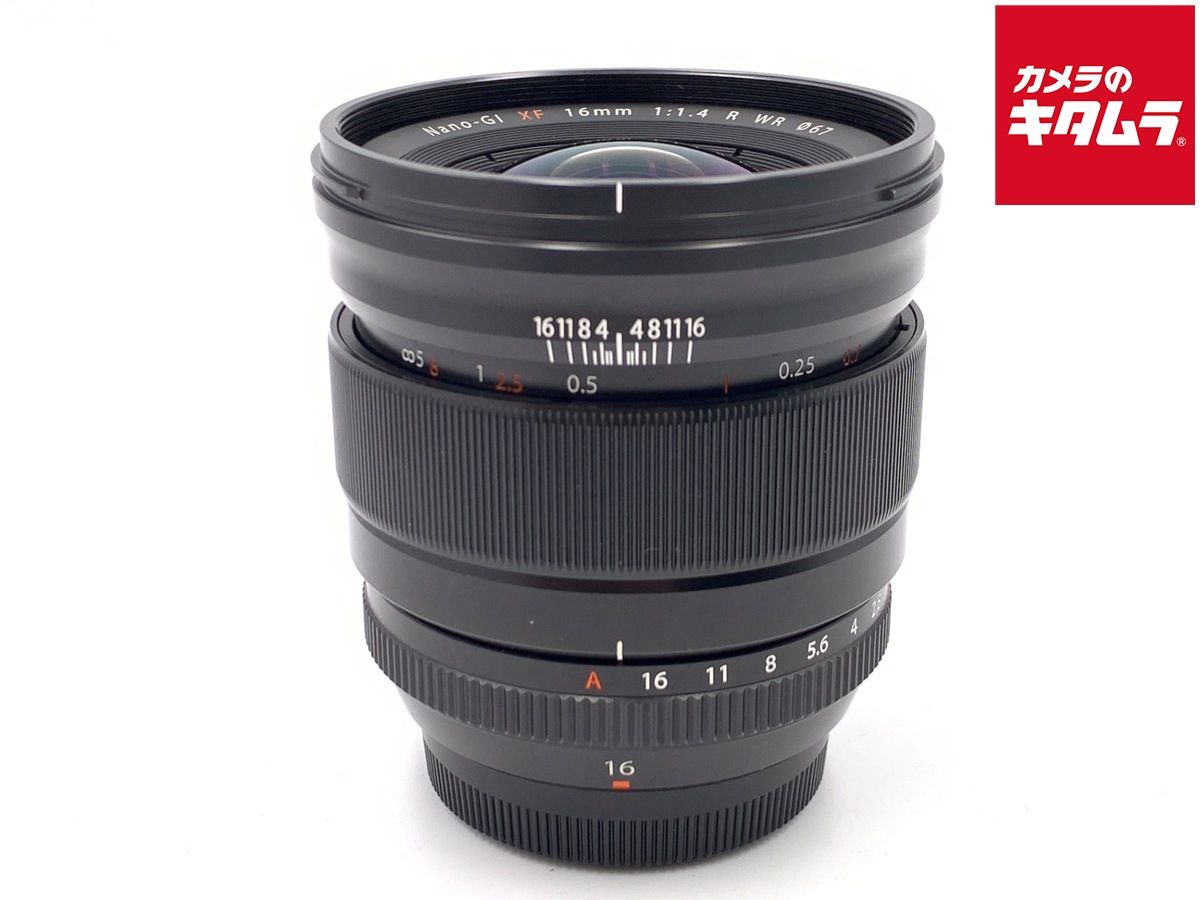 【中古】 【良品】 フジフイルム XF16mm F1.4 R WR