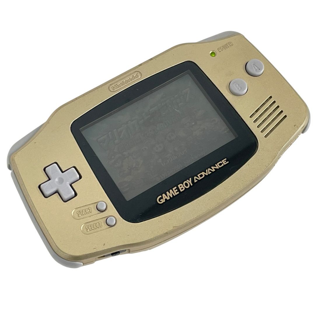 任天堂 ゲームボーイアドバンス ゴールド 本体（AGB-001）