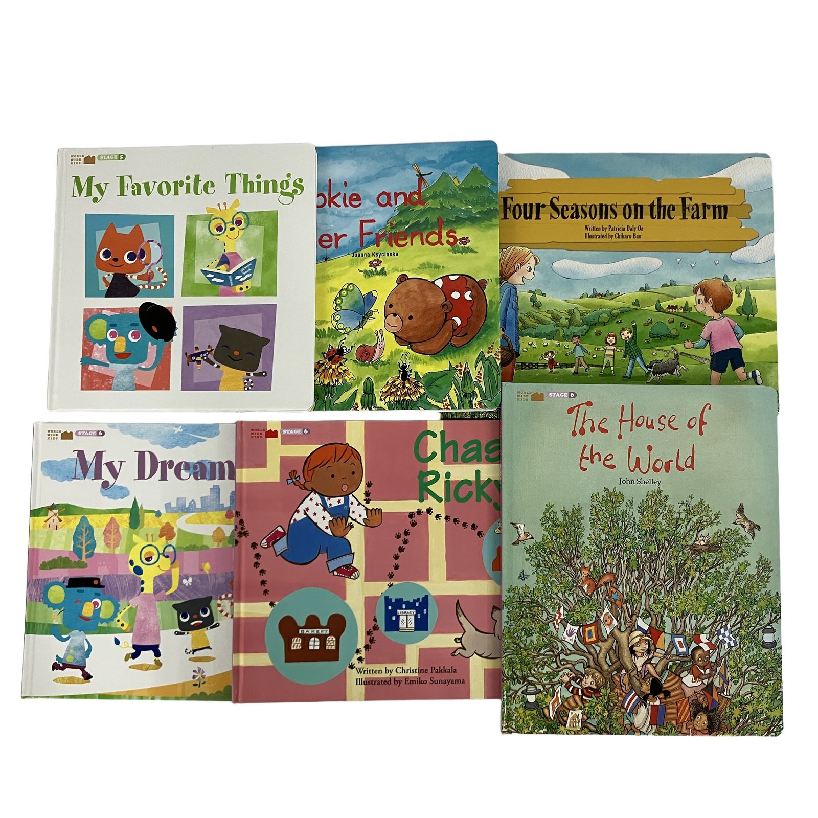 Benesse ワールドワイドキッズ Stage1-6 英語 教材 ベネッセ 中古