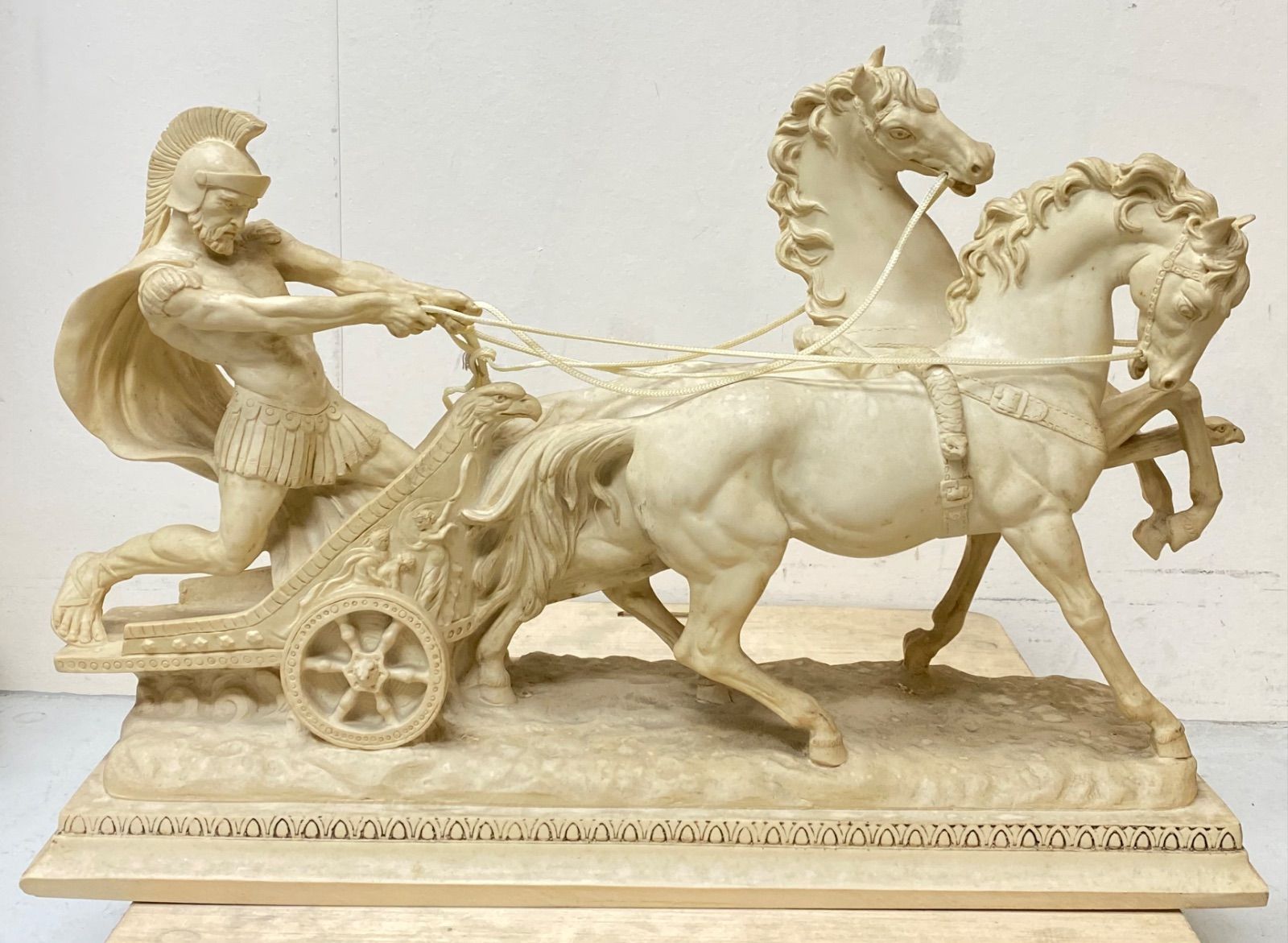 イタリア製チャリオット アンテルマ・サンティーニ A. Santini アンテルマ・サンティーニ 戦馬車 チャリオット 西洋美術