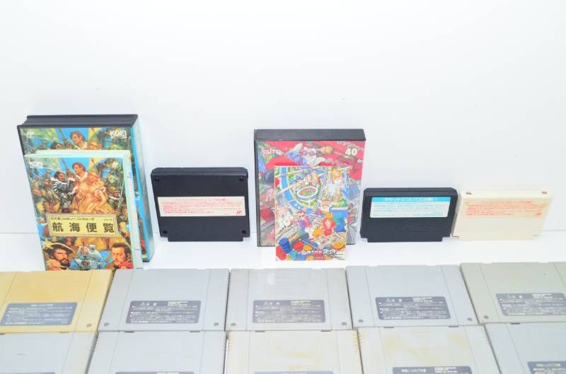 送料無料】スーパーファミコン ファミコン ソフト 22本セット 箱説付