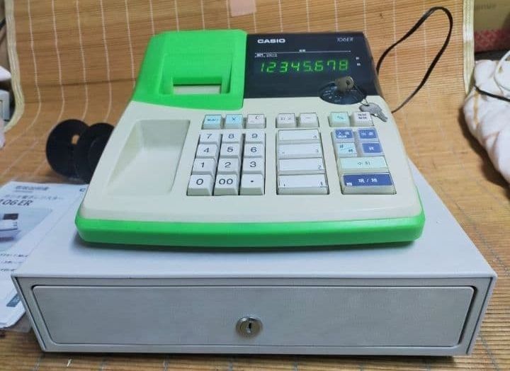カシオレジスター 106ER 簡単便利特殊 送料込 832011 - メルカリ