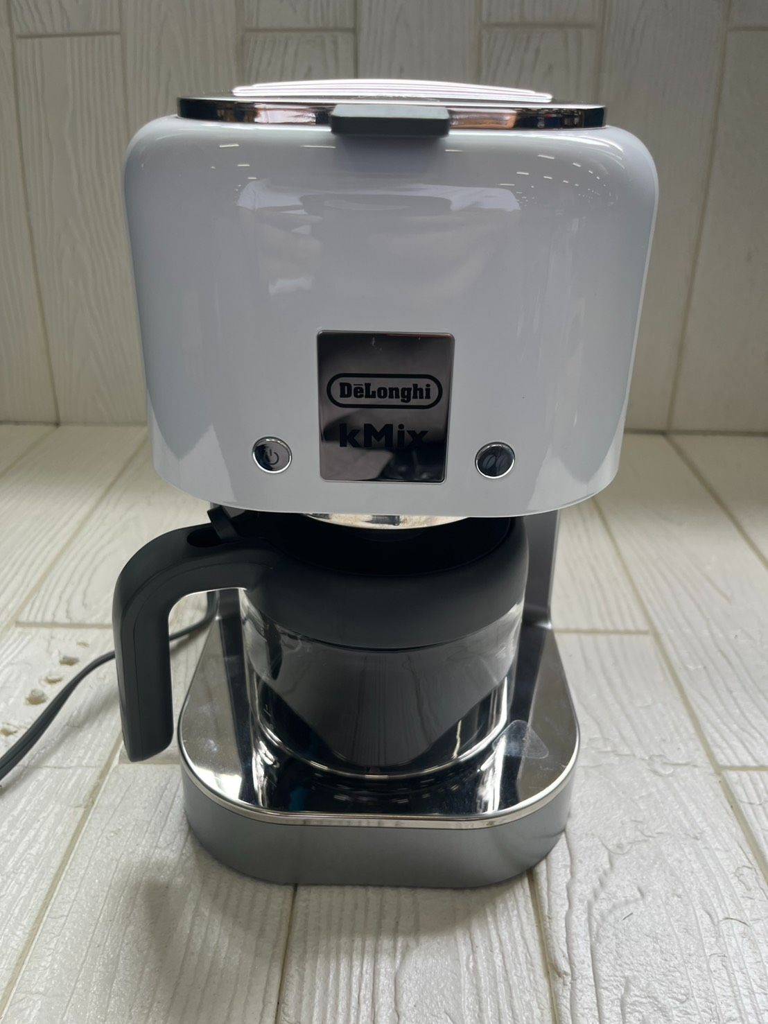 【未使用品】DeLonghi kMix COX750J-WH（ホワイト） 展示品】DeLonghi デロンギ kMix ケーミックス ドリップコーヒー