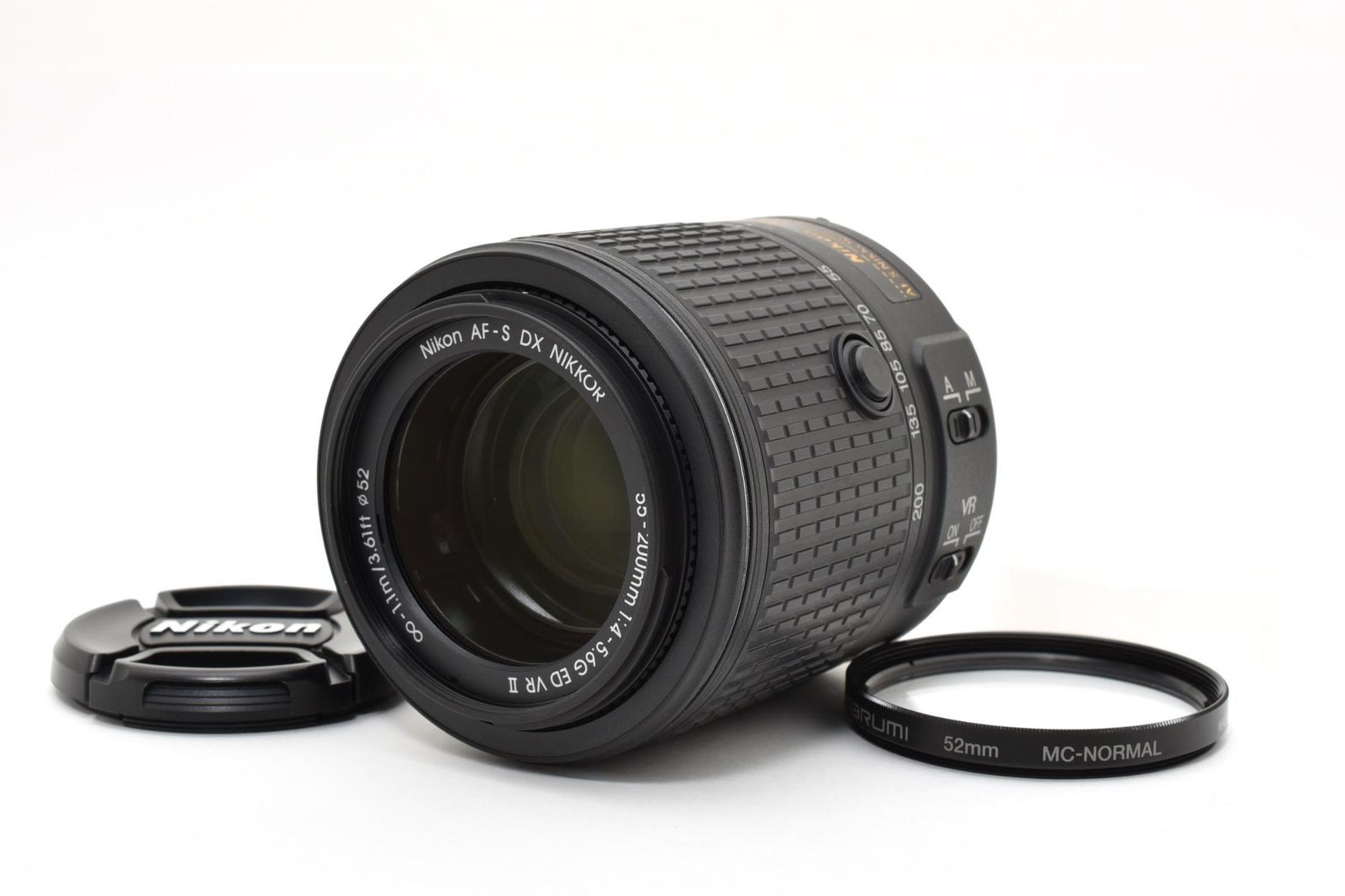 光学極上 AF-S NIKKOR 55-200mm 4-5.6 G II VR ED DX AFレンズ #4226-2