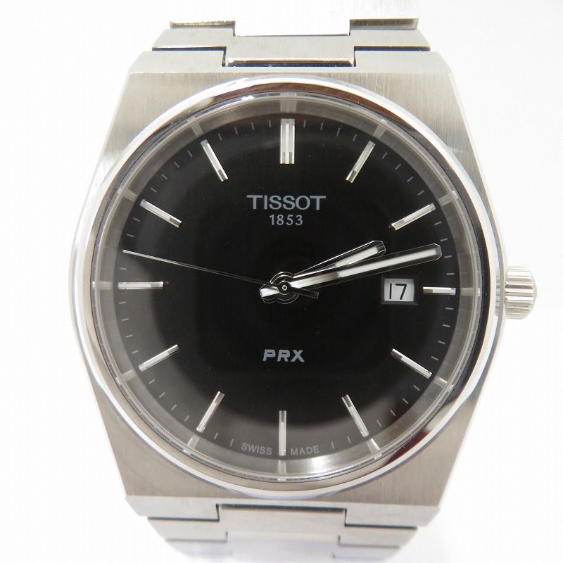 【瀬戸大橋店】 中古 TISSOT | ティソ 腕時計 PRX 40mm アナログクォーツ T137410A シルバー 【131】