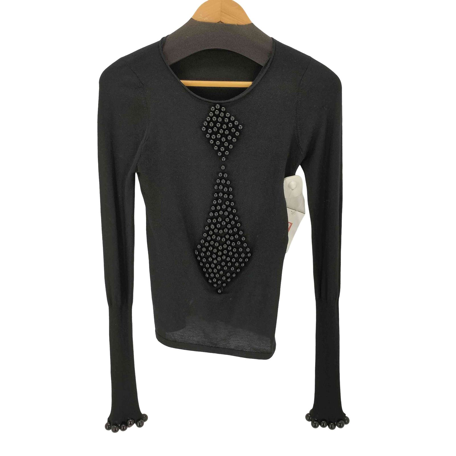 エンポリオアルマーニ EMPORIO ARMANI ビーズ装飾 L/Sニット メンズ 42