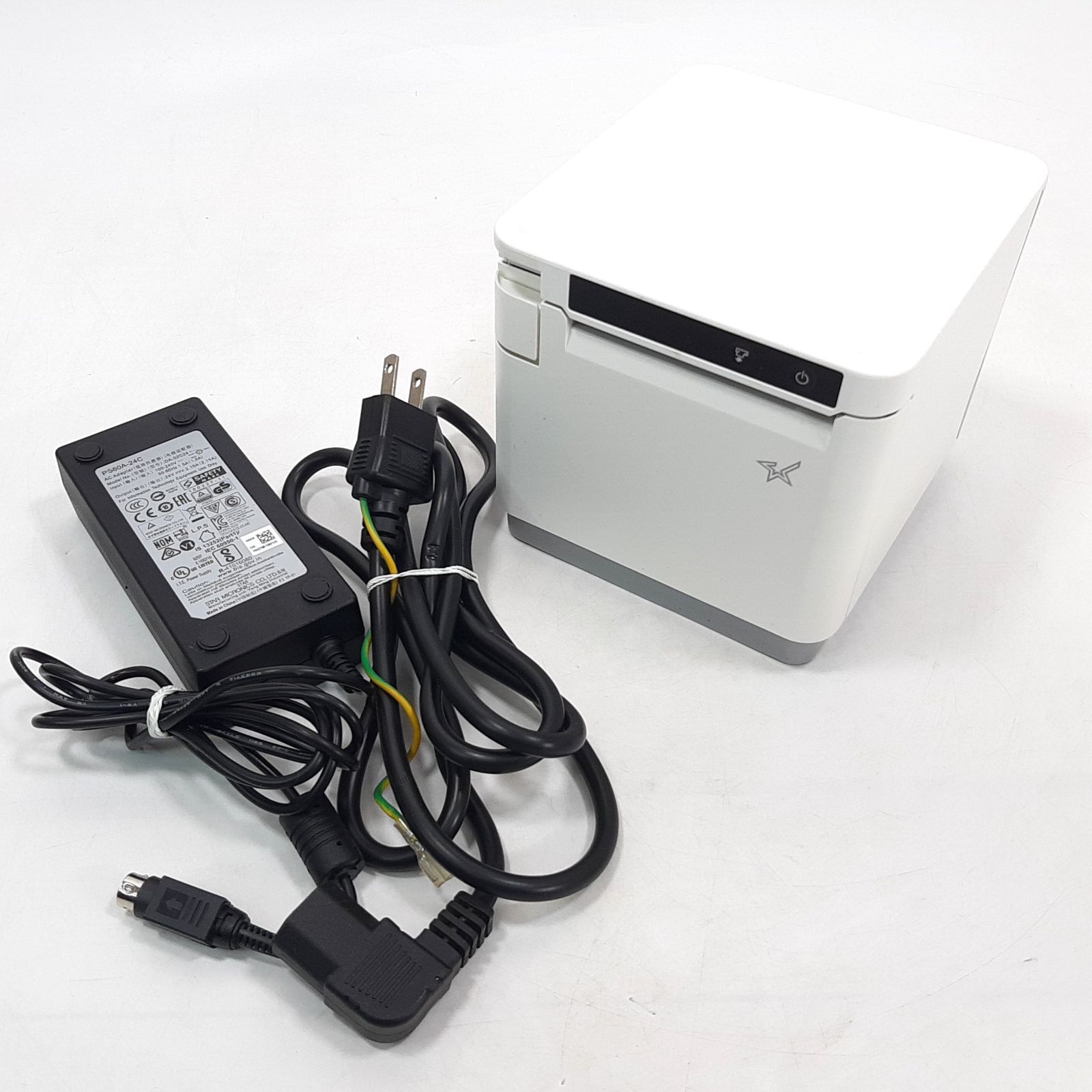 スター精密 mC-Print3 MCP31LB サーマルレシートプリンター Bluetooth LAN USB ホワイト 動作確認済み