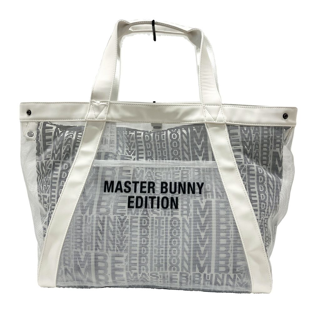 MASTER BUNNY EDITION マスターバニーエディション 2026年 758-6181601 トートバッグ ホワイト系 [240101726117] ゴルフウェア ストスト