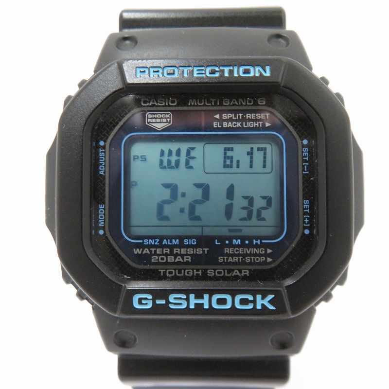 【瀬戸大橋店】 中古 G-SHOCK | ジーショック 腕時計 デジタルソーラー GW-M5610BA-1JF ブルー 【131】 瀬戸大橋店】 中古 G-SHOCK | ジーショック 腕時計 デジタル電波