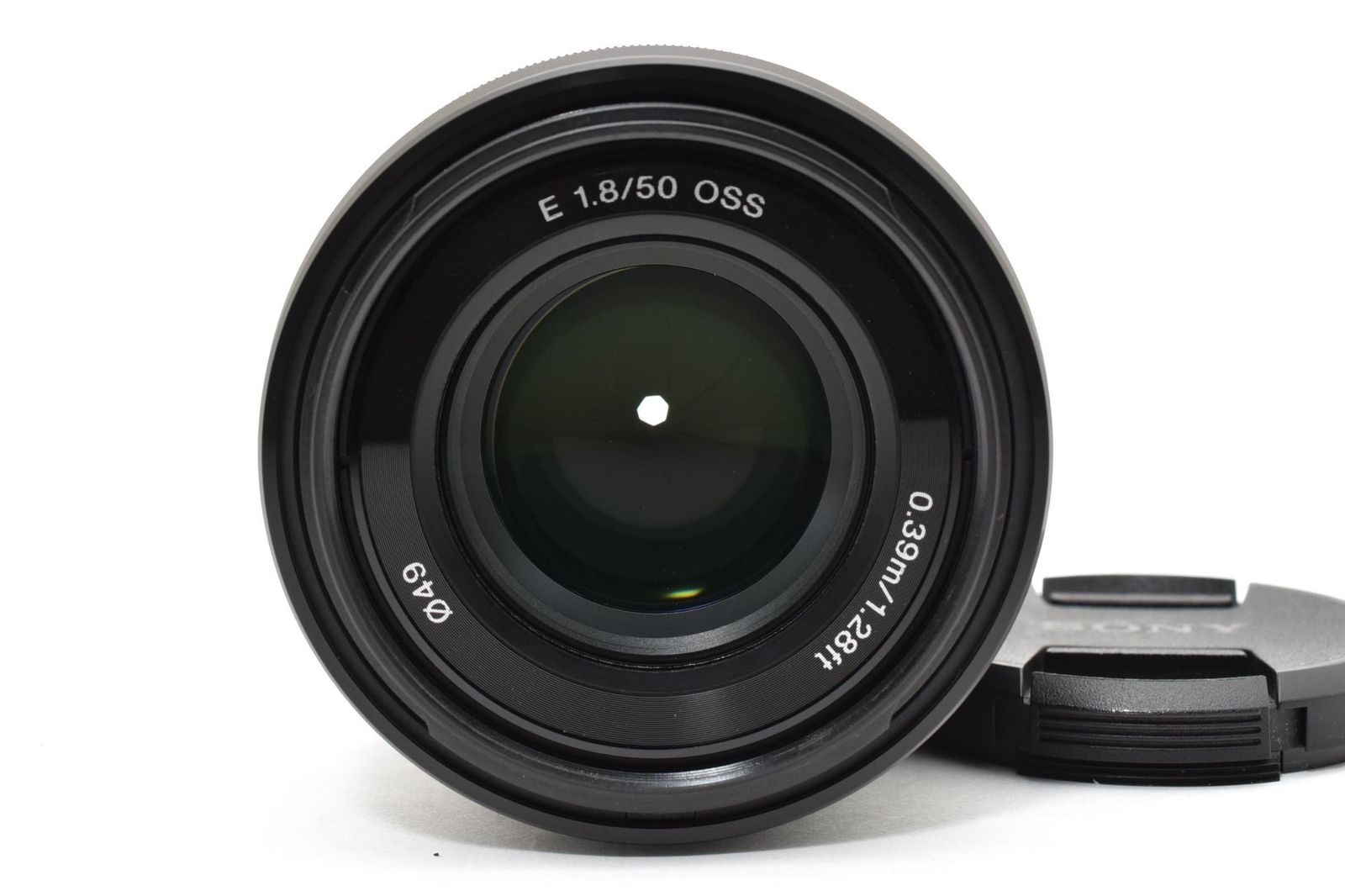 光学極上 SONY ソニー E 1.8 50mm OSS SEL50F18 黒 ブラック AFレンズ