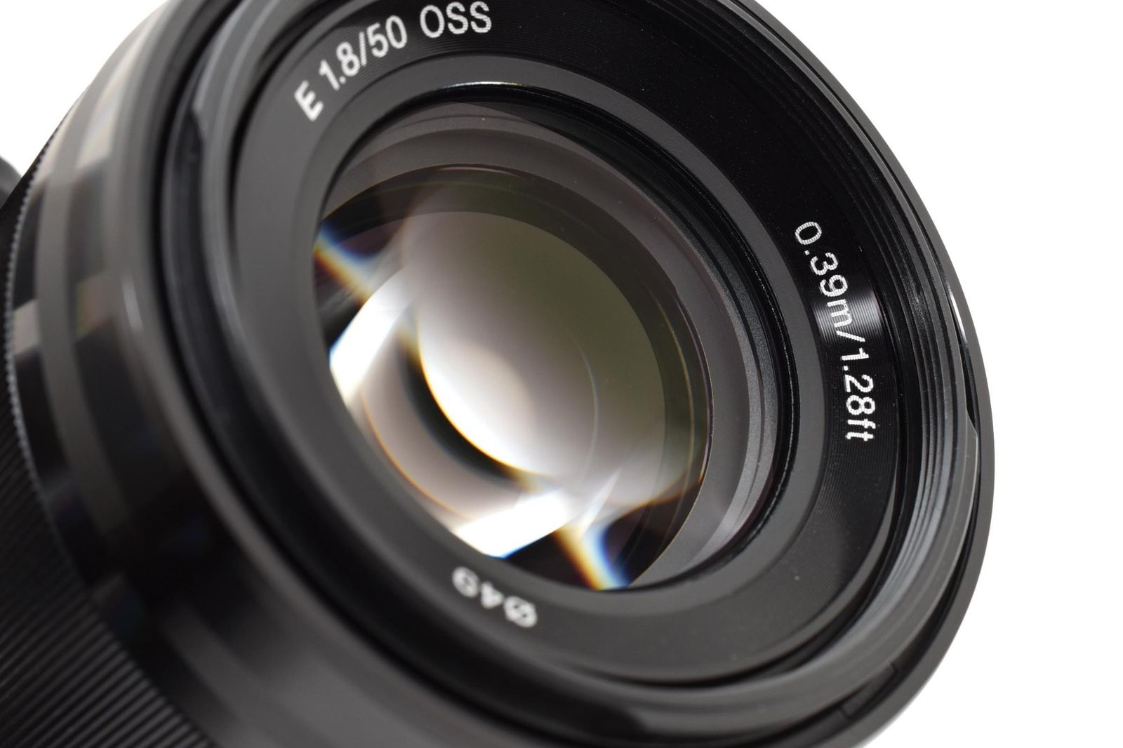 光学極上 SONY ソニー E 1.8 50mm OSS SEL50F18 黒 ブラック AFレンズ