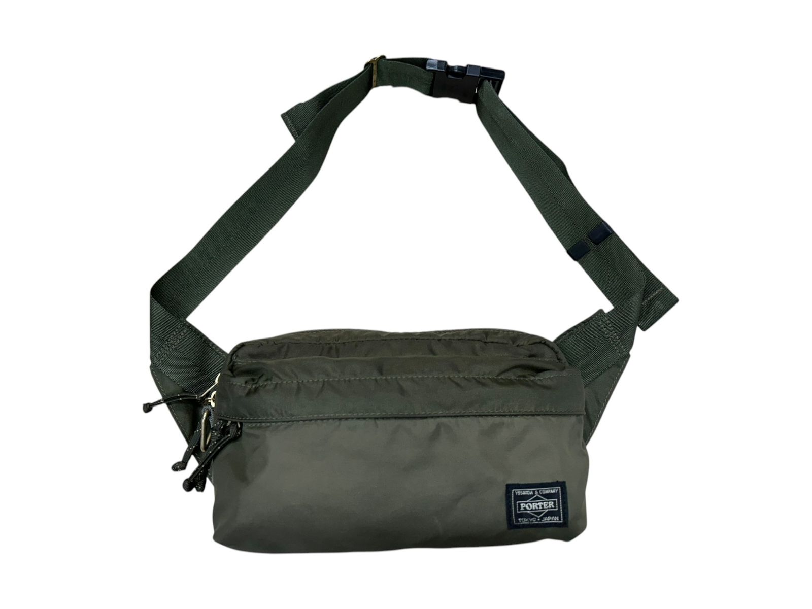 PORTER (ポーター) FORCE 2WAY WAIST BAG フォース ヨシダカバン ウエストバッグ 855-07501-30 カーキ メンズ/027
