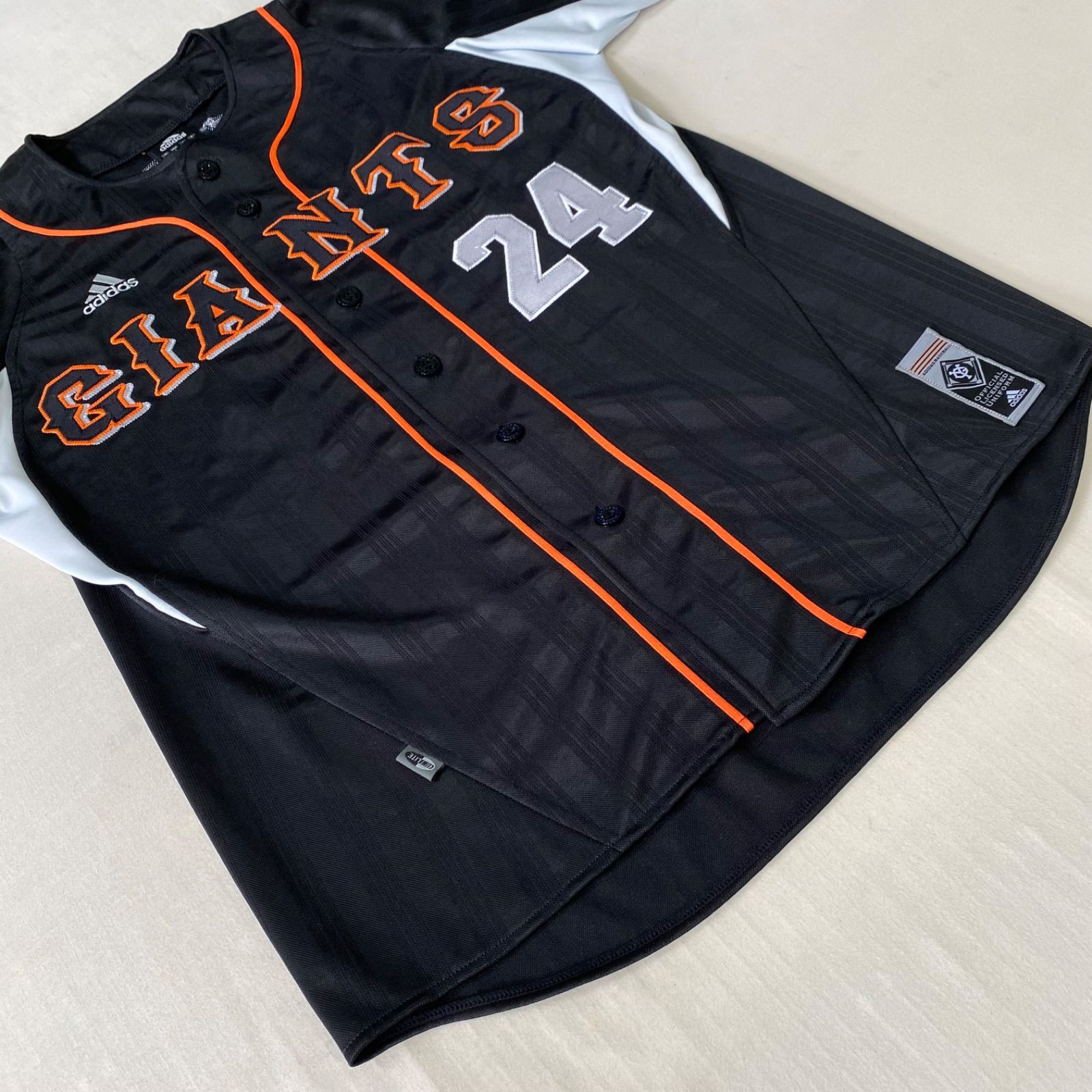 高橋由伸 24 巨人 ユニフォーム XO ブラック adidas アディダス GIANTS 読売ジャイアンツ 巨人 ユニフォーム 高橋