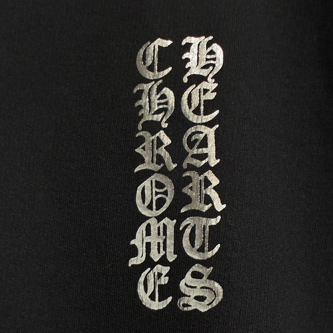 CHROME HEARTS Vertical クロムハーツ バーティカル ロゴ 黒 ブラック 