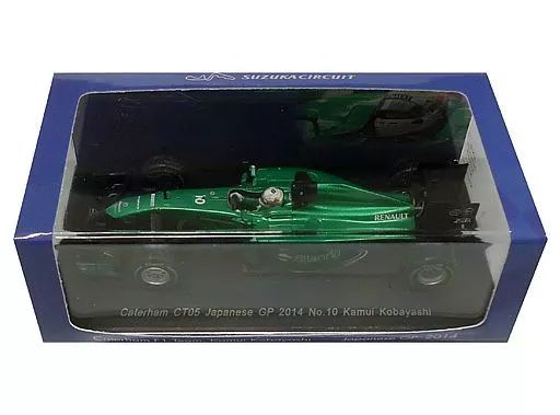 【中古】ミニカー 1/43 Caterham CT05 Japanese GP 2014 Silanna #10(メタリックグリーン) 鈴鹿サーキット特注 [SCS146]