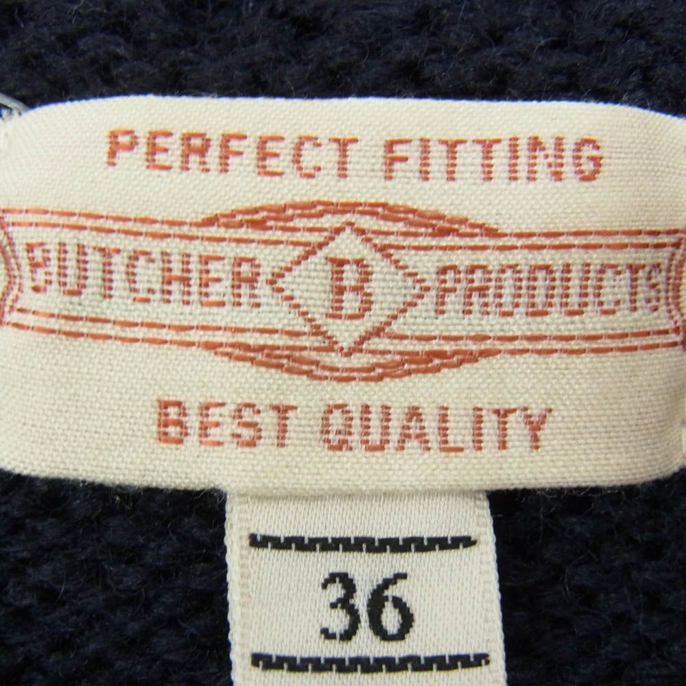 ブッチャープロダクツ BUTCHER PRODUCT ニットベスト セーター BUTCHER PRODUCTS ブッチャープロダクツ knit best リブ ニット ベスト